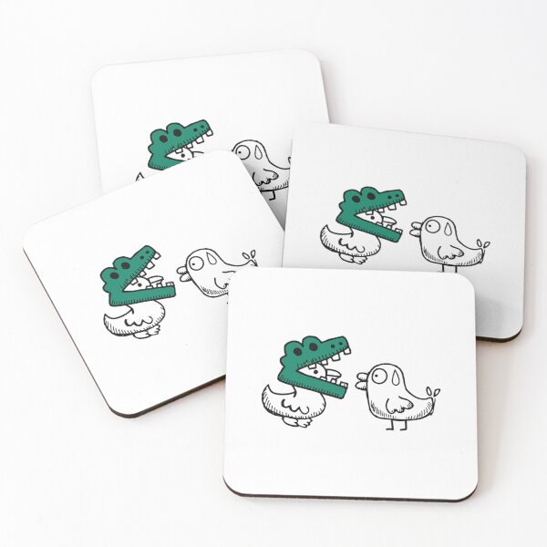 Item preview, Get To Know Cute Cartoon Birds Talking Illustration designed and sold by Dopique.