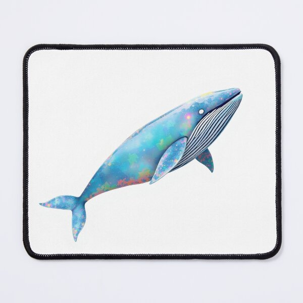 Item preview, A Whale Made Of Shimmering Opals Swimming Through designed and sold by QuirkThreadsCo.
