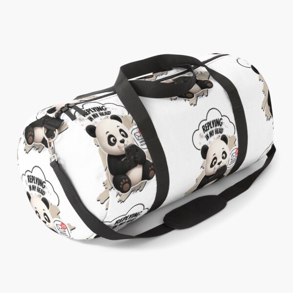 Item preview, Replying In My Head Cute Panda designed and sold by EnginerdStudio.