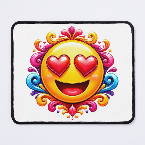 Item preview, Heart Eyes Emoji Bloom designed and sold by syotos-ai.