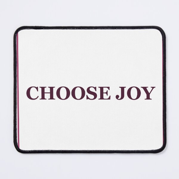 Item preview, "CHOOSE JOY" Minimalist Quote Sticker designed and sold by QuirkThreadsCo.