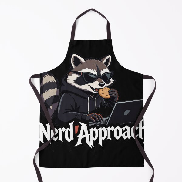 Item preview, Nerdy Raccoon Coder, Obsessed with Clean Code designed and sold by NerdApproach.