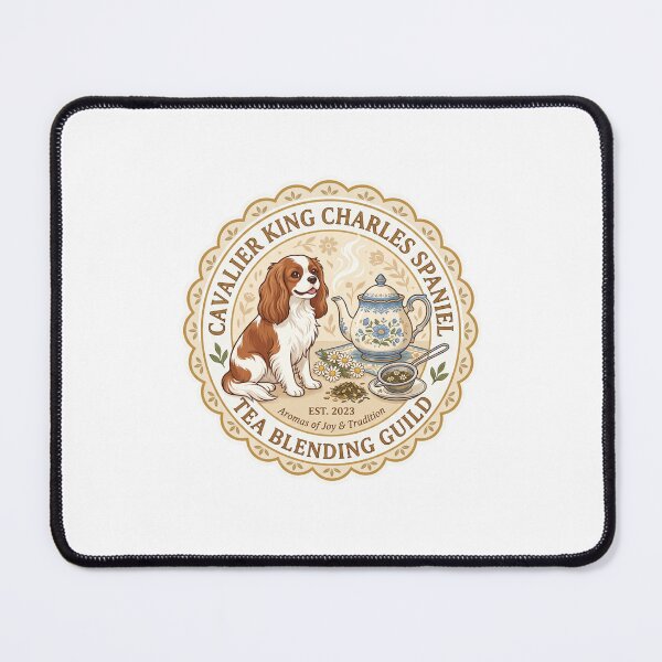 Item preview, Cavalier King Charles Spaniel Tea Blending Chamomile Teapot designed and sold by PictoVibe.