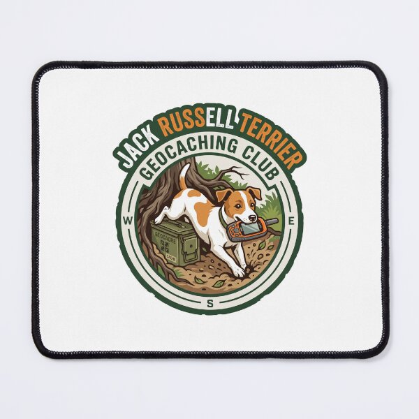 Item preview, Jack Russell Terrier Geocaching GPS Hidden Cache designed and sold by PictoVibe.