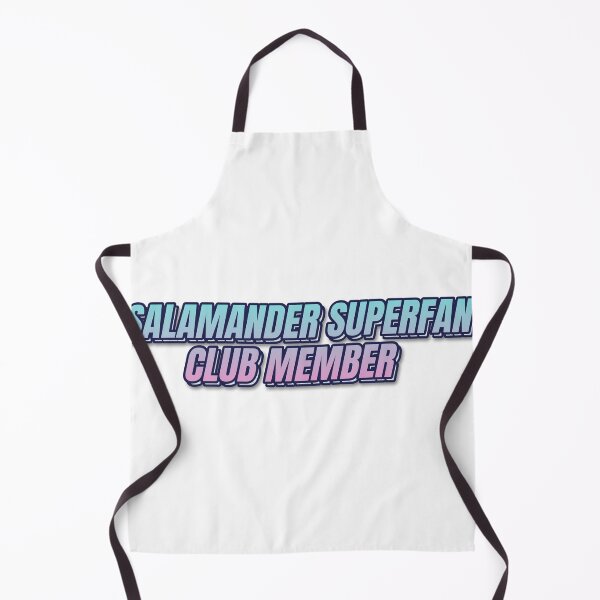 Item preview, "SALAMANDER SUPERFAN CLUB MEMBER" Retro Typography designed and sold by QuirkThreadsCo.