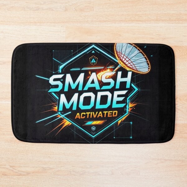 Item preview, Smash Mode Activated | Badminton Typography | Futuristic Sports Streetwear | Ctrlr Sports Mode designed and sold by Ctrlr.