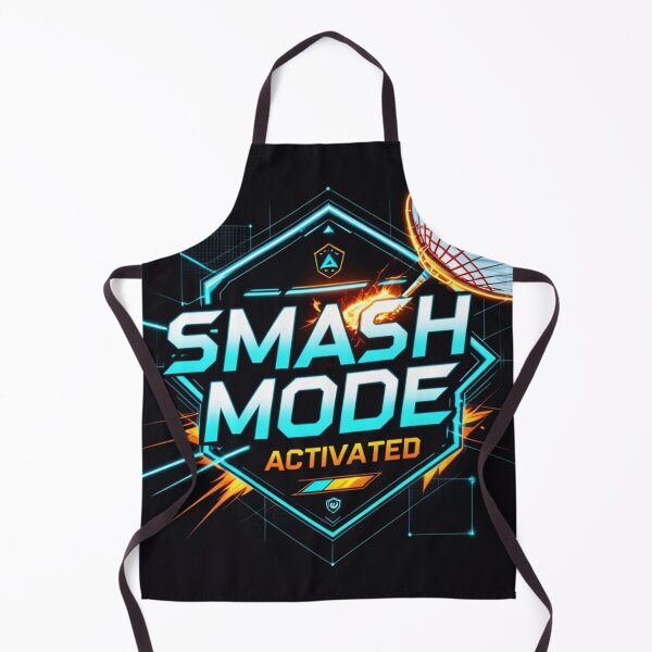 Item preview, Smash Mode Activated | Badminton Typography | Futuristic Sports Streetwear | Ctrlr Sports Mode designed and sold by Ctrlr.