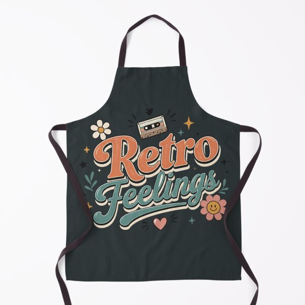 Item preview, Retro Feelings Cute Vintage Typography | Retro Aesthetic Sticker Design designed and sold by Sanika arts .