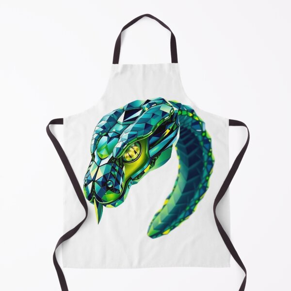 Item preview, Cobra Snake Geometric Crystal - Modern Graphic Art designed and sold by QuirkThreadsCo.