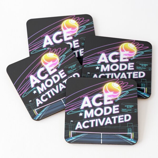 Item preview, Ace Mode Activated | Tennis Typography | Futuristic Athletic Design | Ctrlr Sports Mode designed and sold by Ctrlr.
