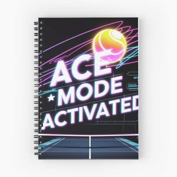 Item preview, Ace Mode Activated | Tennis Typography | Futuristic Athletic Design | Ctrlr Sports Mode designed and sold by Ctrlr.