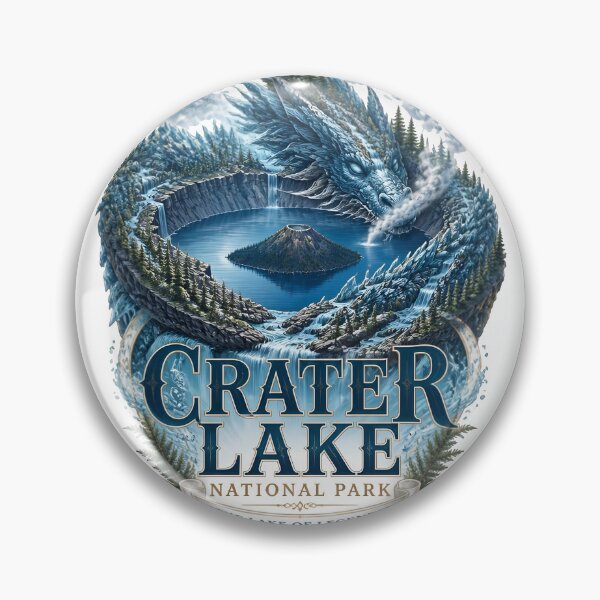 Item preview, Crater Lake Dragon National Park designed and sold by Sovereign Supply Co..