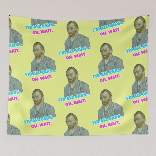 Item preview, When Vincent van Gogh suddenly listens intently designed and sold by Mauswohn.