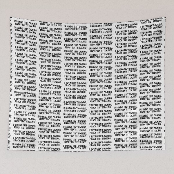 Item preview, If buying isn't owning, piracy isn't stealing! designed and sold by the-craft-shop.