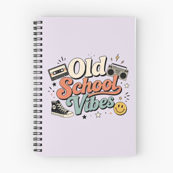 Item preview, Old School Vibes Retro Cute Vintage Typography Aesthetic Sticker | 90s Nostalgia Design designed and sold by Sanika arts .