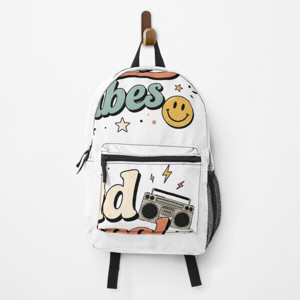 Item preview, Old School Vibes Retro Cute Vintage Typography Aesthetic Sticker | 90s Nostalgia Design designed and sold by Sanika arts .