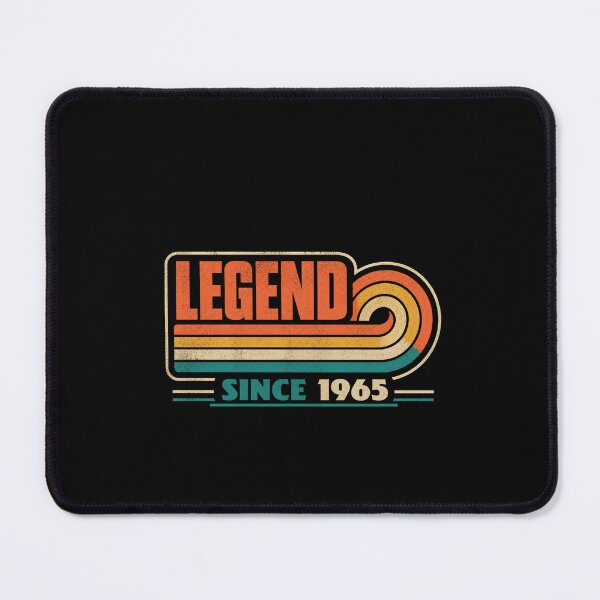 Item preview, Legend Since 1965 Retro Vintage Style Birthday Celebration Graphic designed and sold by msaloyach.