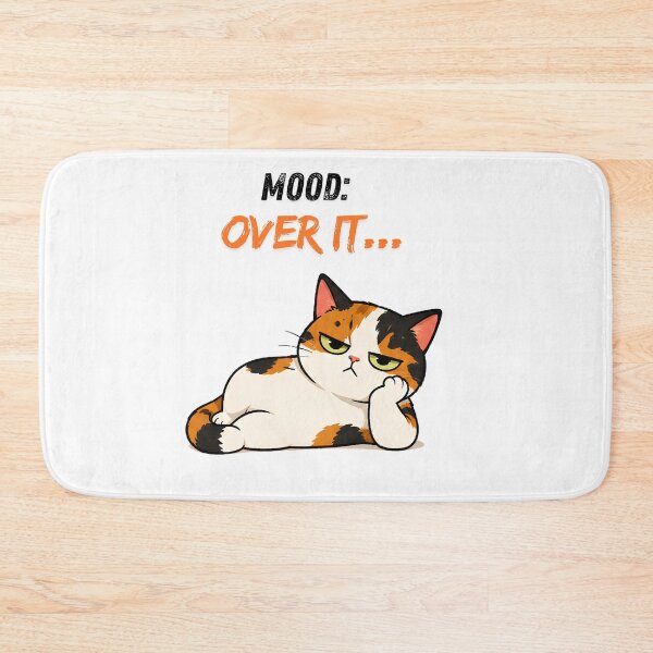Item preview, Grumpy Calico Cat - Mood: Over it.. designed and sold by Lunexa-Lab.