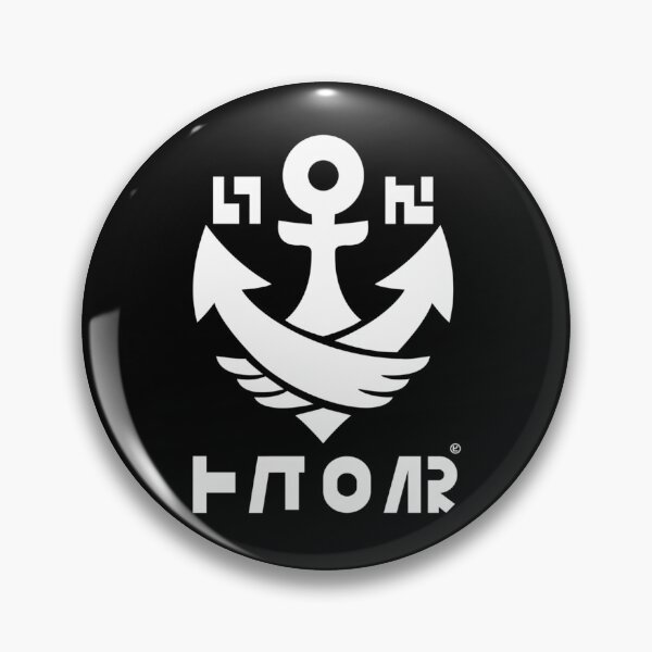Item preview, Solid White Anchor Graphic Intertwined with Stylized designed and sold by Inoveartes.