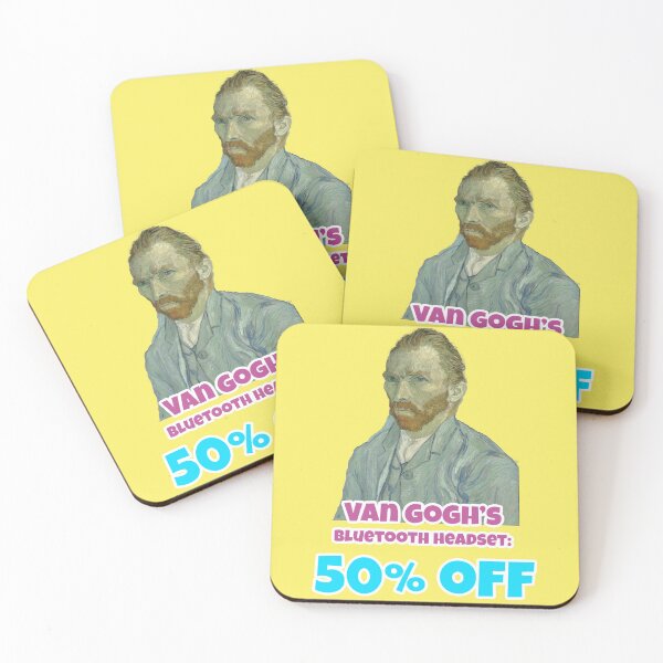 Item preview, Van Gogh Bluetooth Headset at half price designed and sold by Mauswohn.
