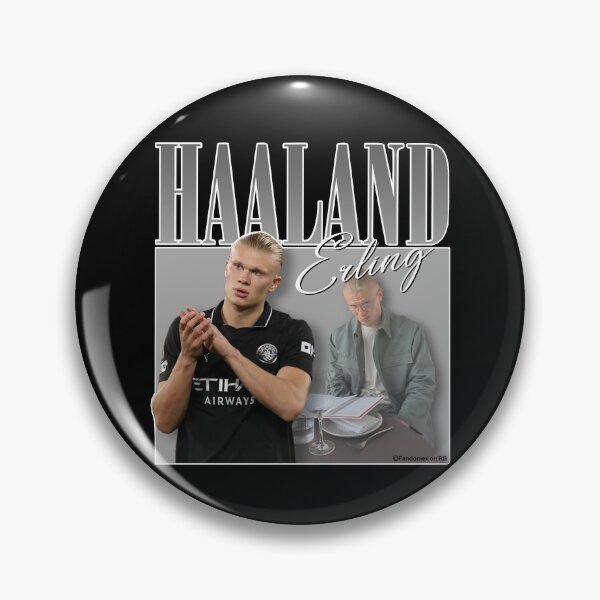 Item preview, ERLING HAALAND RETRO DESIGN | Erling Haaland design designed and sold by Fandomex.