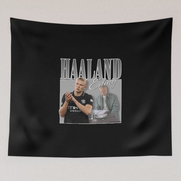 Item preview, ERLING HAALAND RETRO DESIGN | Erling Haaland design designed and sold by Fandomex.