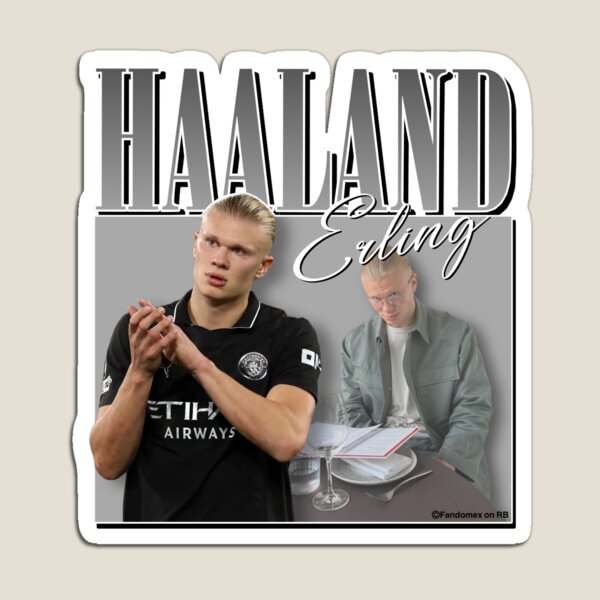 Item preview, ERLING HAALAND RETRO DESIGN | Erling Haaland design designed and sold by Fandomex.