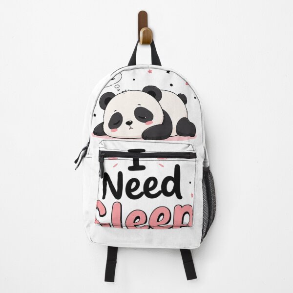 Item preview, I Need Sleep Cute Sleepy Panda Typography | Funny Tired Kawaii Aesthetic Design designed and sold by Sanika arts .