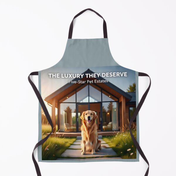 Item preview, Luxury Glass and Cedarwood Pet Villa: Premium Five-Star Canine Estate Ad designed and sold by Creative-RE.