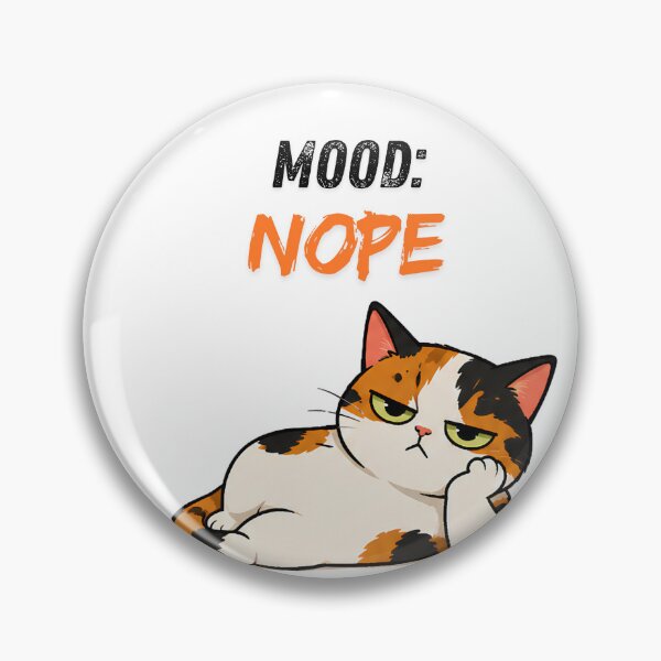 Item preview, Grumpy Calico Cat - Mood: Nope designed and sold by Lunexa-Lab.