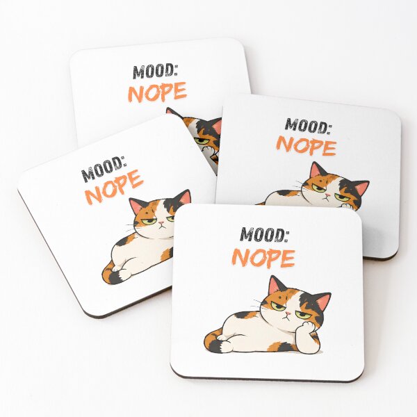 Item preview, Grumpy Calico Cat - Mood: Nope designed and sold by Lunexa-Lab.
