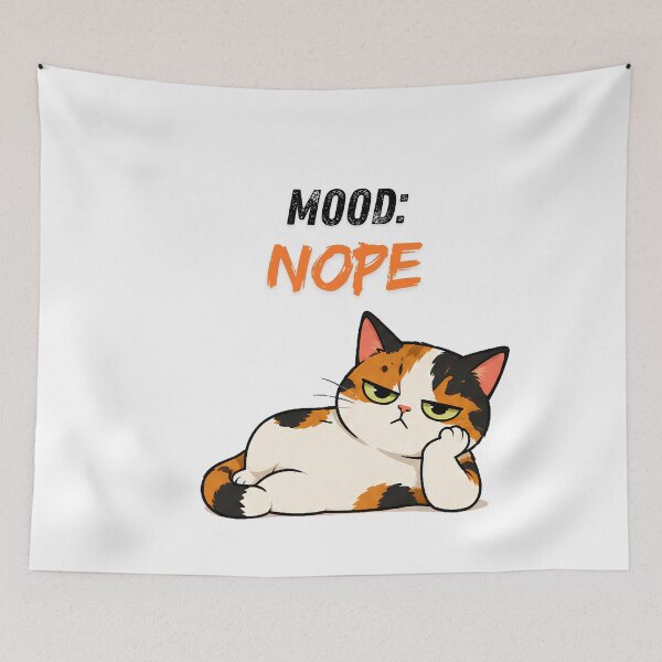 Item preview, Grumpy Calico Cat - Mood: Nope designed and sold by Lunexa-Lab.