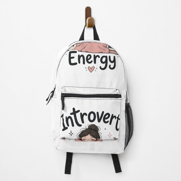 Item preview, Introvert Energy Cute Cozy Aesthetic Typography | Kawaii Introvert Lover Design designed and sold by Sanika arts .