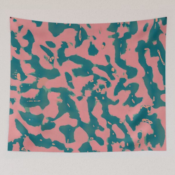 Item preview, Salt & Hibiscus Reef Rhythm designed and sold by 83oranges.com.