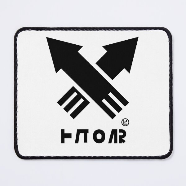 Item preview, Minimalist Silhouette of Two Intersecting Diagonal Squid designed and sold by Inoveartes.