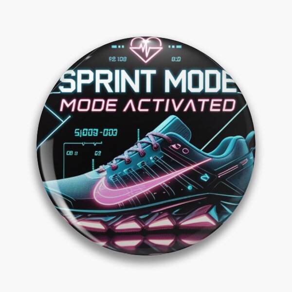 Item preview, Sprint Mode Activated | Running Typography | Futuristic Fitness Design | Ctrlr Sports Mode designed and sold by Ctrlr.