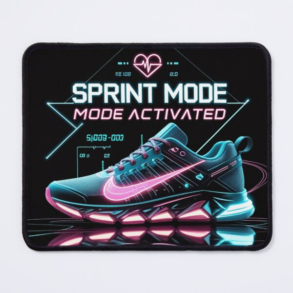 Item preview, Sprint Mode Activated | Running Typography | Futuristic Fitness Design | Ctrlr Sports Mode designed and sold by Ctrlr.