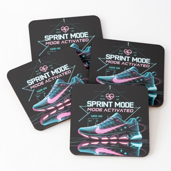 Item preview, Sprint Mode Activated | Running Typography | Futuristic Fitness Design | Ctrlr Sports Mode designed and sold by Ctrlr.