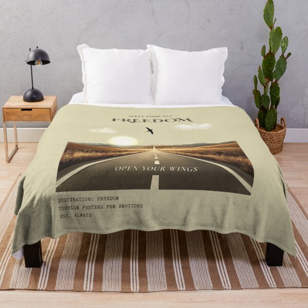 Item preview, Welcome To Freedom Vintage Emotional Tourism Travel Poster designed and sold by KaBaRen.