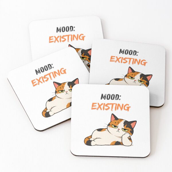 Item preview, Grumpy Calico Cat - Mood: Existing designed and sold by Lunexa-Lab.