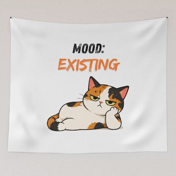 Item preview, Grumpy Calico Cat - Mood: Existing designed and sold by Lunexa-Lab.