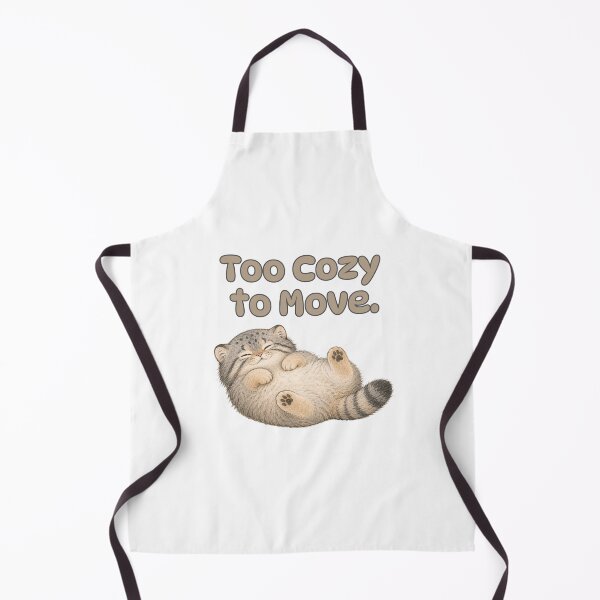 Item preview, Too Cozy to Move | Cute Pallas's Cat Lazy Relaxing Animal Design designed and sold by Little Moments Co..