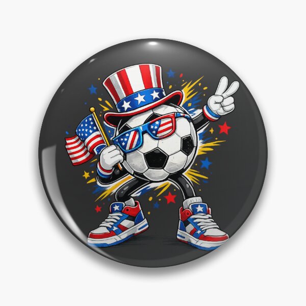 Item preview, American Soccer Ball Gift designed and sold by Corvoria.