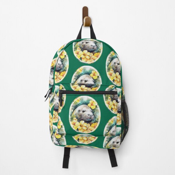 Item preview, Hawaiian Monk Seal And Yellow Hibiscus Flowers designed and sold by taiche.