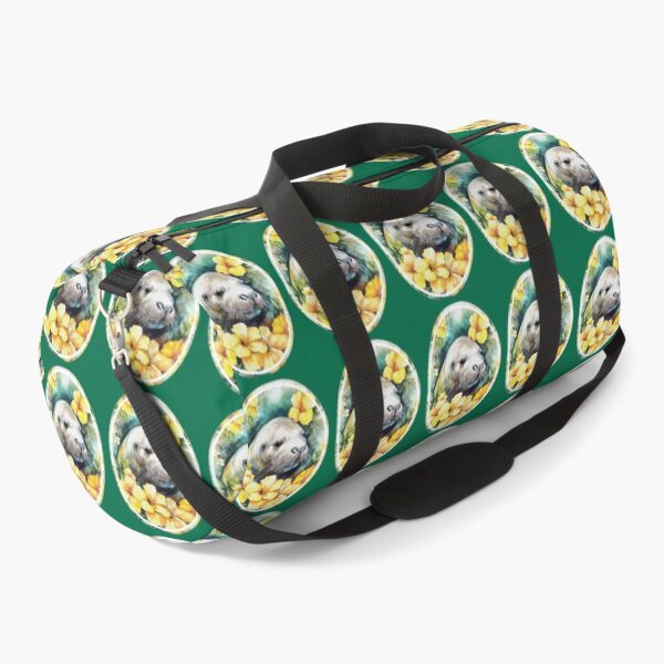 Item preview, Hawaiian Monk Seal And Yellow Hibiscus Flowers designed and sold by taiche.
