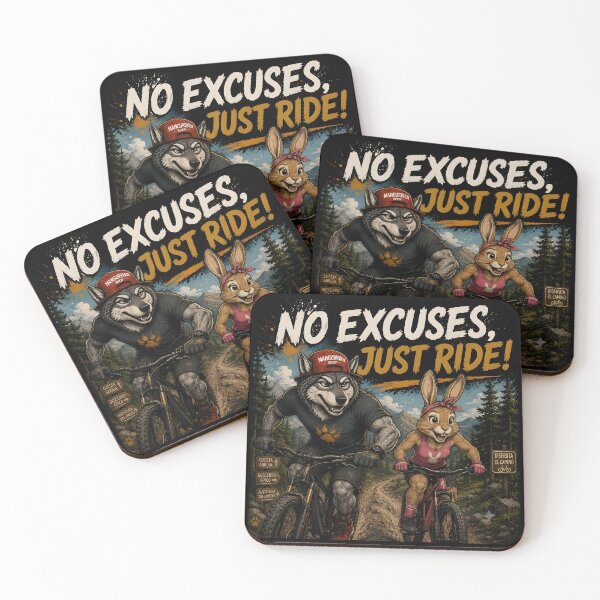 Item preview, No excuses, just ride! designed and sold by Mangurrian Shop.