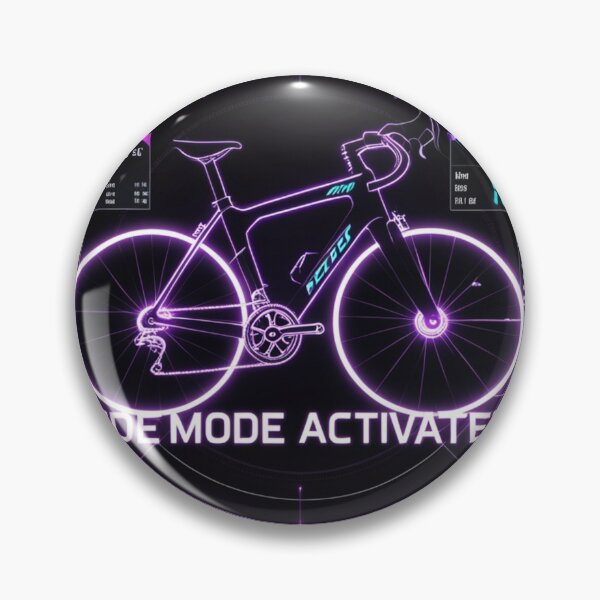 Item preview, Ride Mode Activated | Cycling Typography | Futuristic Bike Streetwear | Ctrlr Sports Mode designed and sold by Ctrlr.