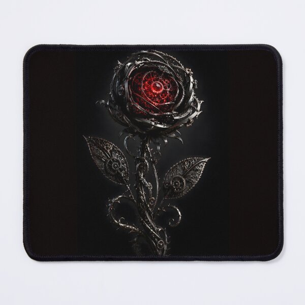 Item preview, The Clockwork Rose -Black Rose Art 2 designed and sold by Studio77-Gothic.