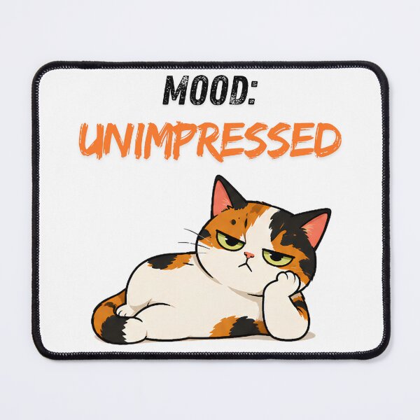 Item preview, Grumpy Calico Cat - Mood: Unimpressed designed and sold by Lunexa-Lab.
