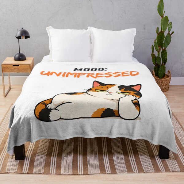 Item preview, Grumpy Calico Cat - Mood: Unimpressed designed and sold by Lunexa-Lab.